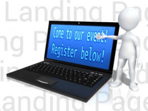 landing page