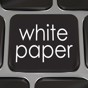 White paper words on a black computer keyboard key or button to