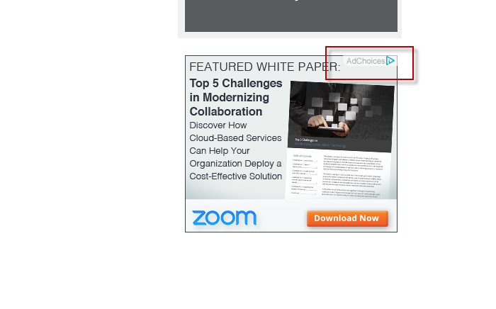 Ad choices